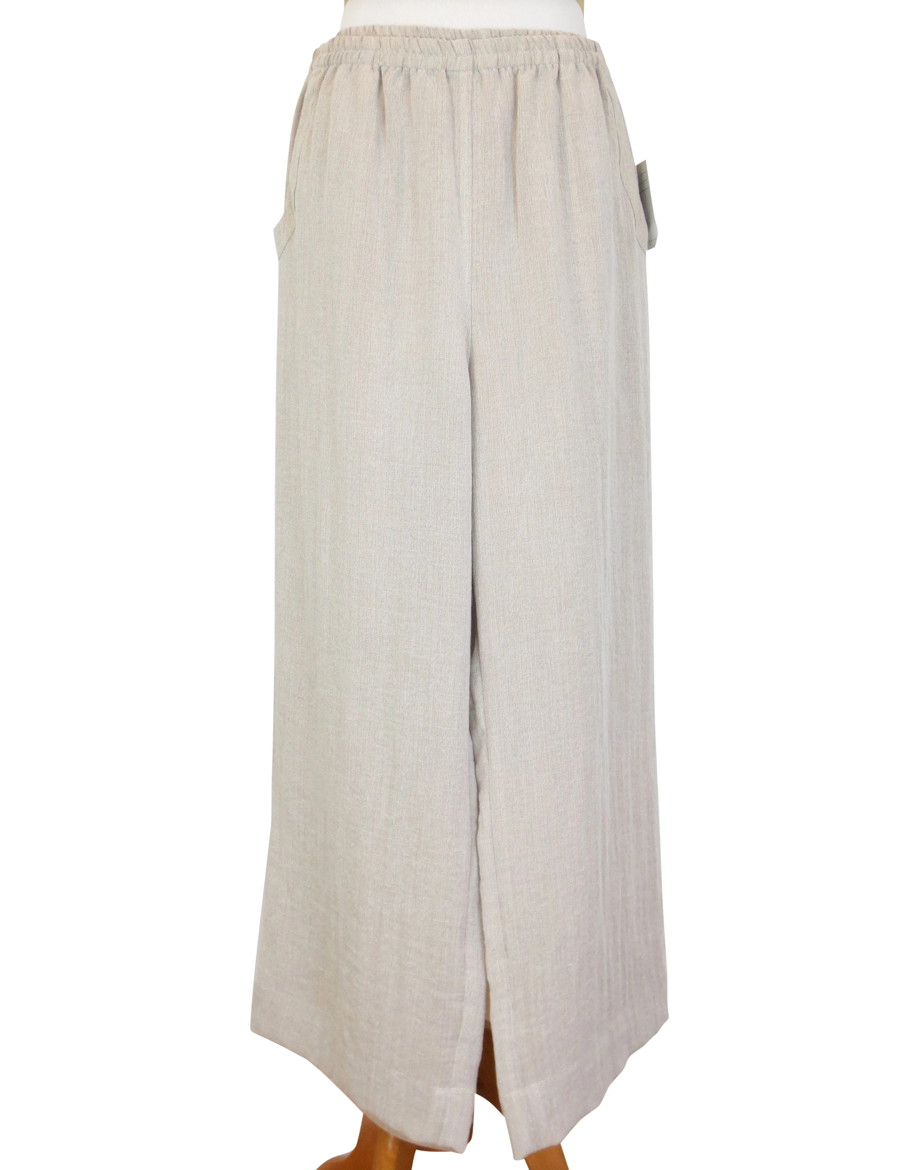 AAPT05 - Classic Crop Linen Pant