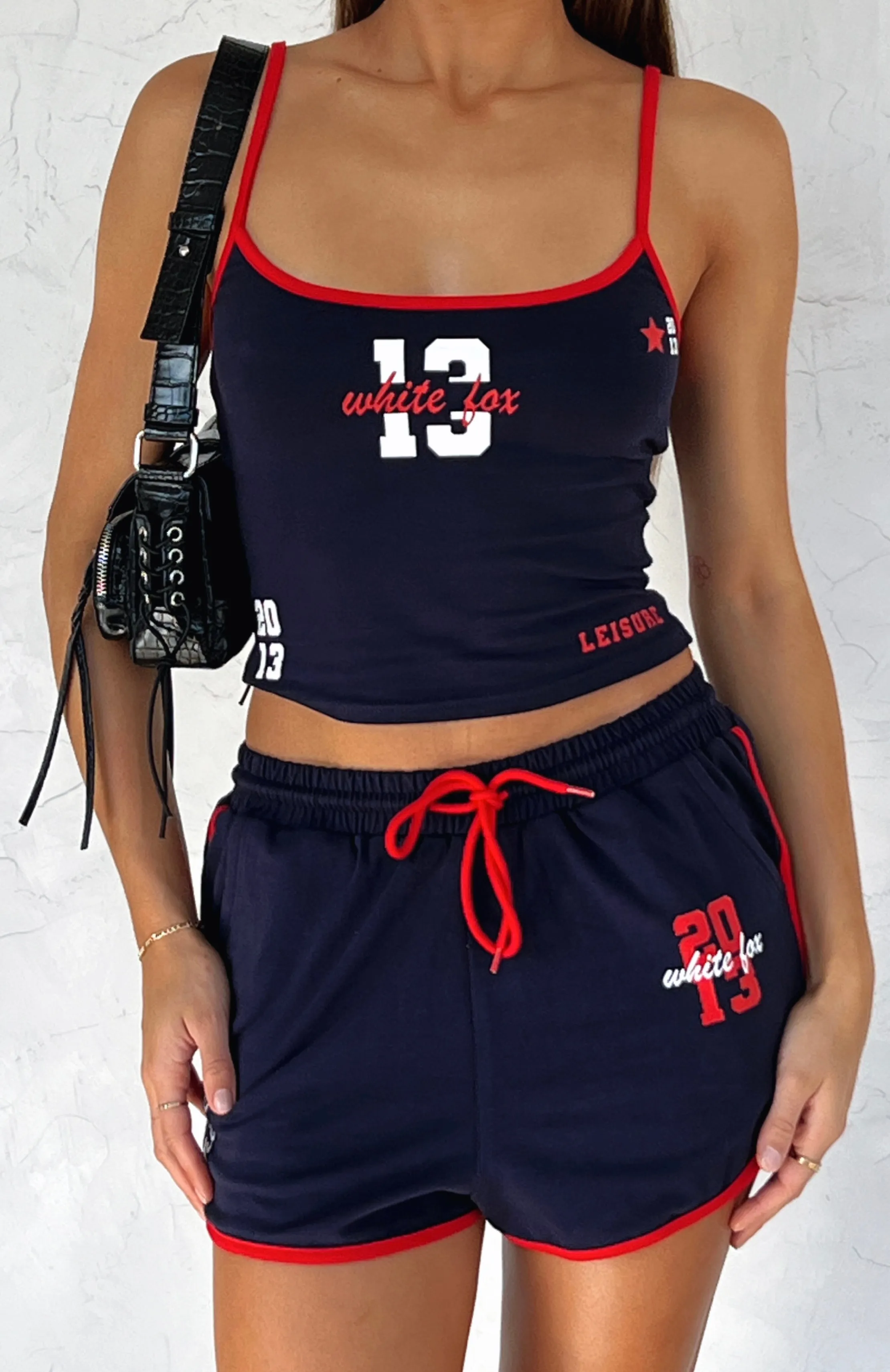 All Star Season Singlet Navy