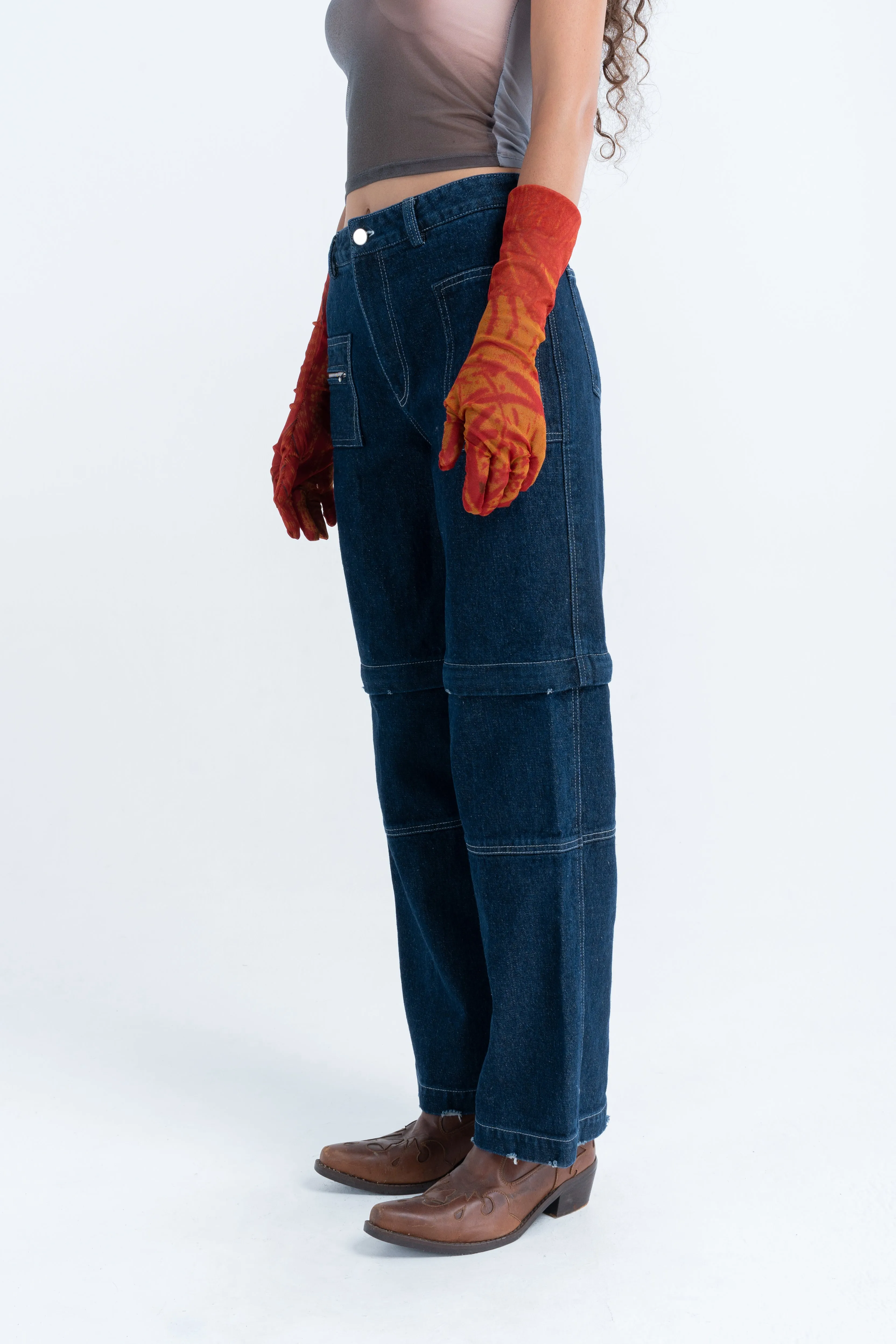 Arthur Apparel - Duo Zip Pant - Denim