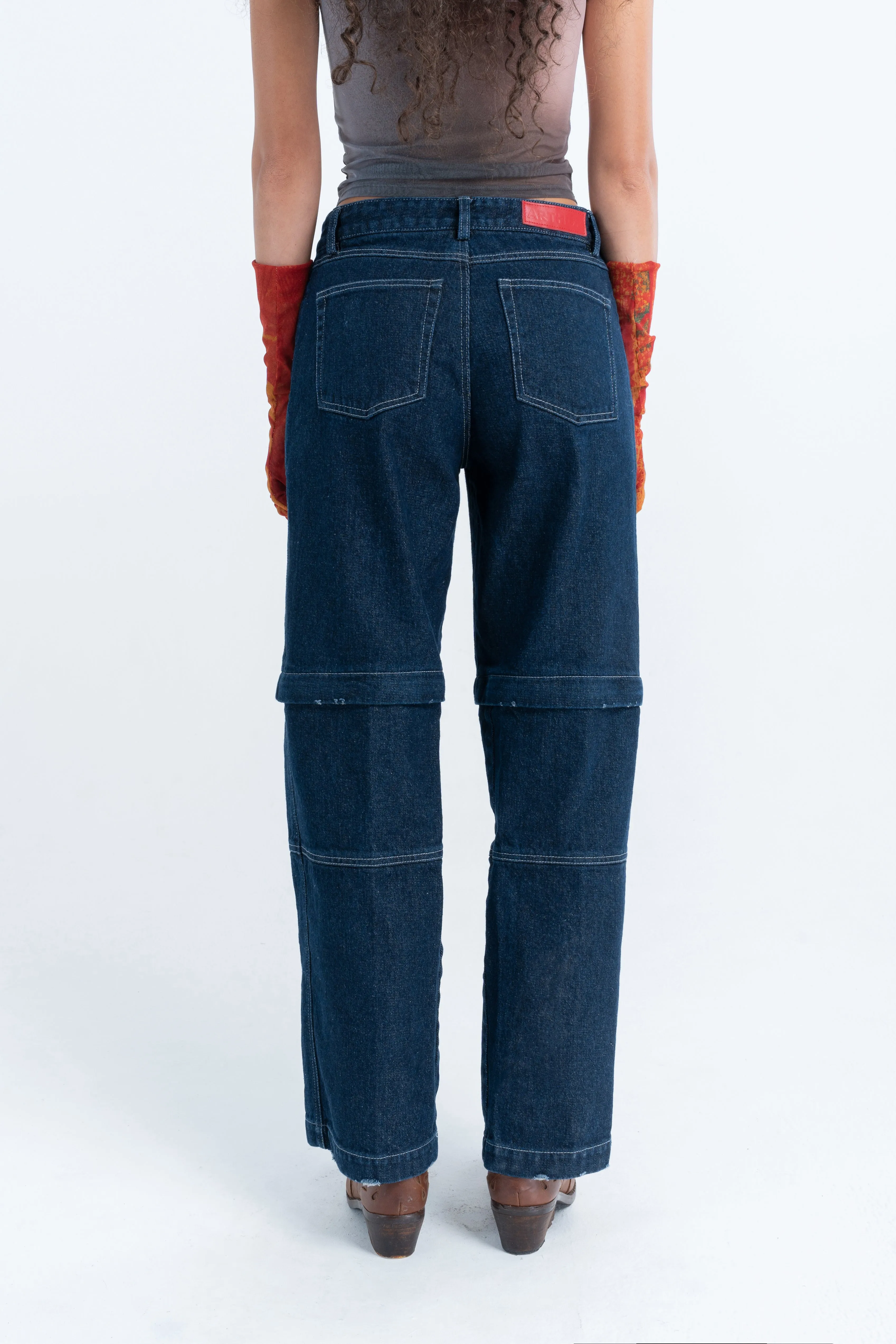 Arthur Apparel - Duo Zip Pant - Denim