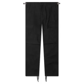 Aviation Pant - Black Rinsed