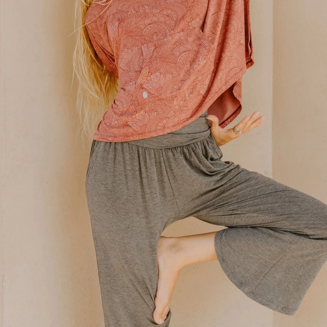 Bamboo Flow Pant ~ Heather