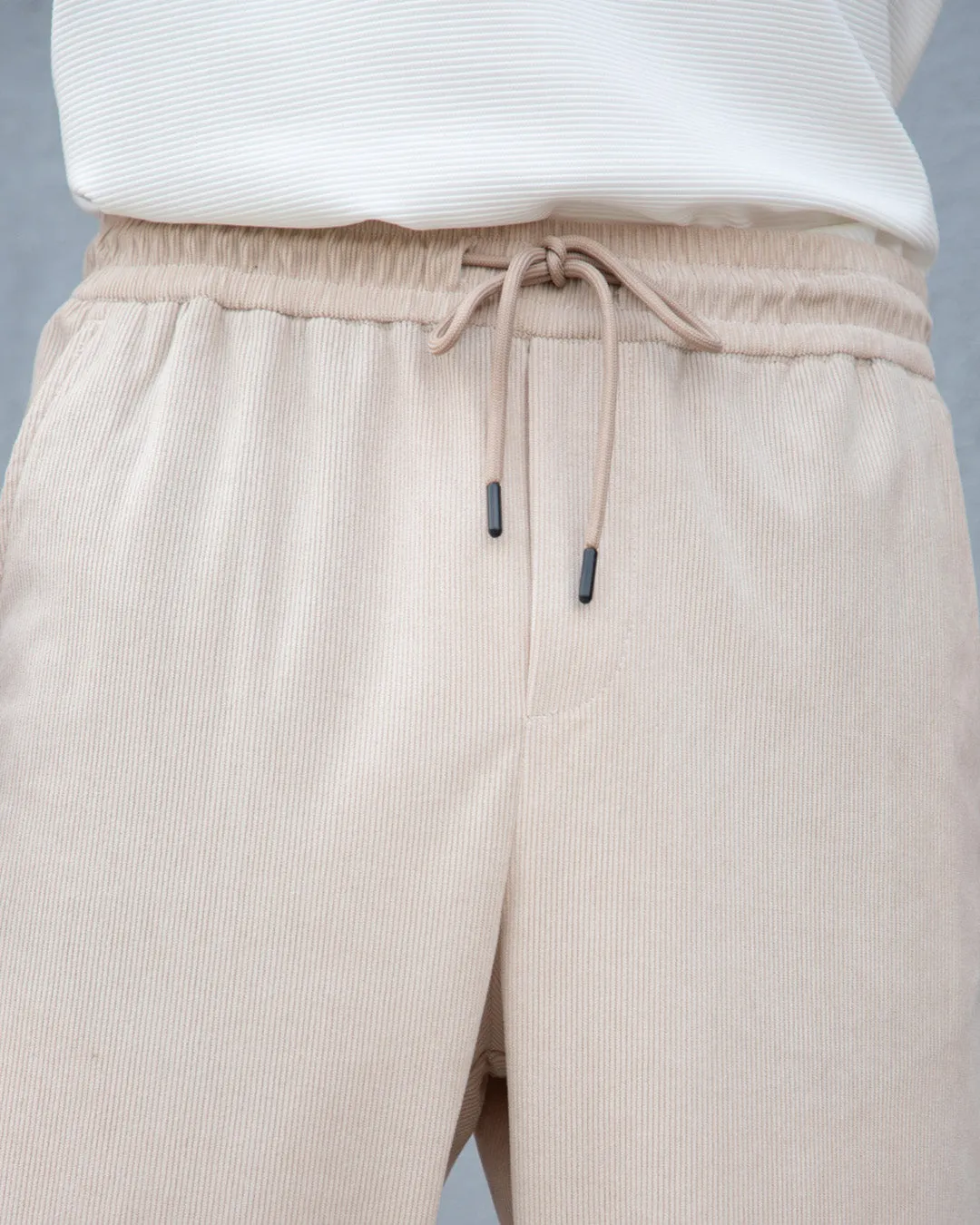 Beige Corduroy Pant