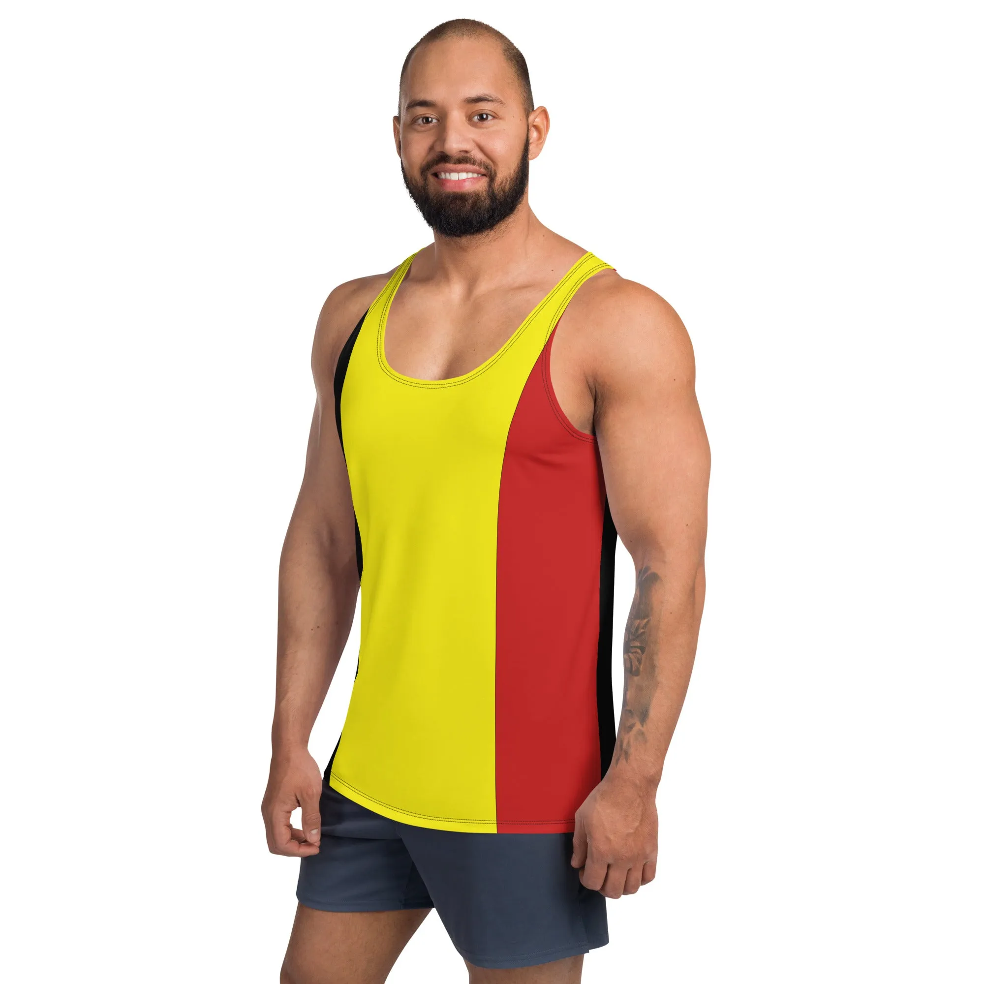 Belgium Tank Top / Belgium Flag Color