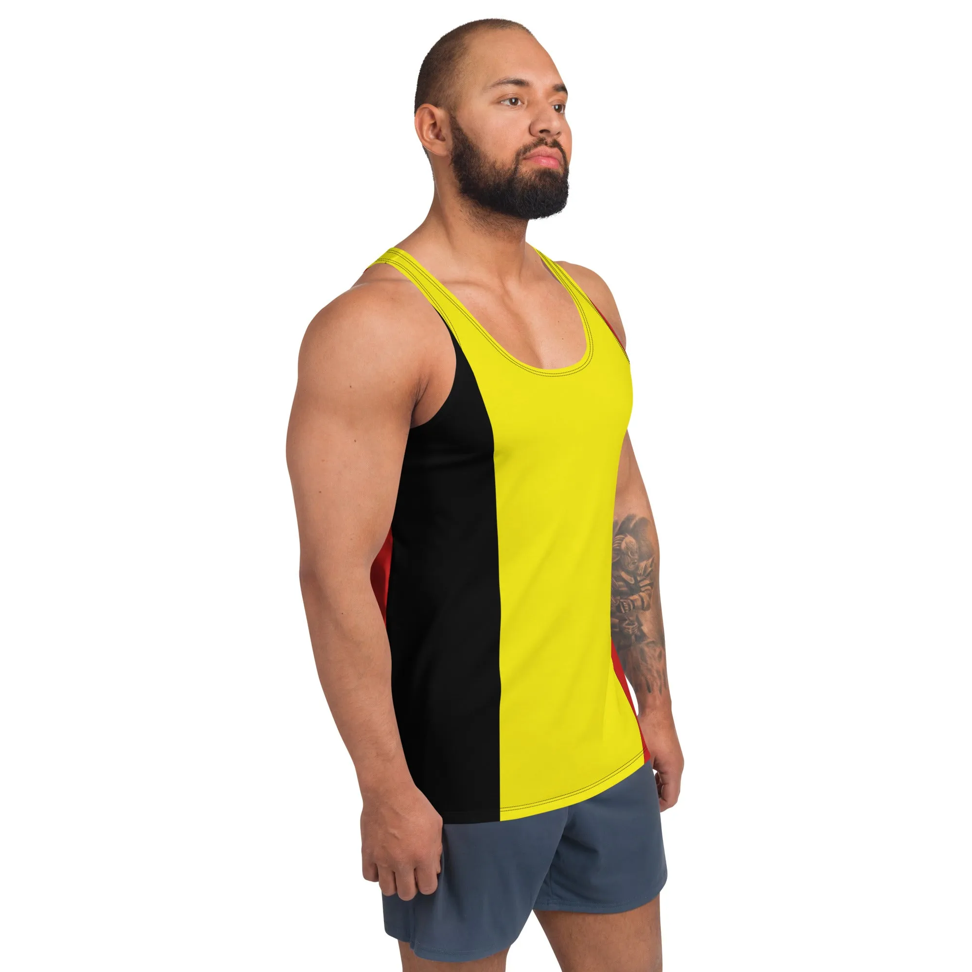 Belgium Tank Top / Belgium Flag Color