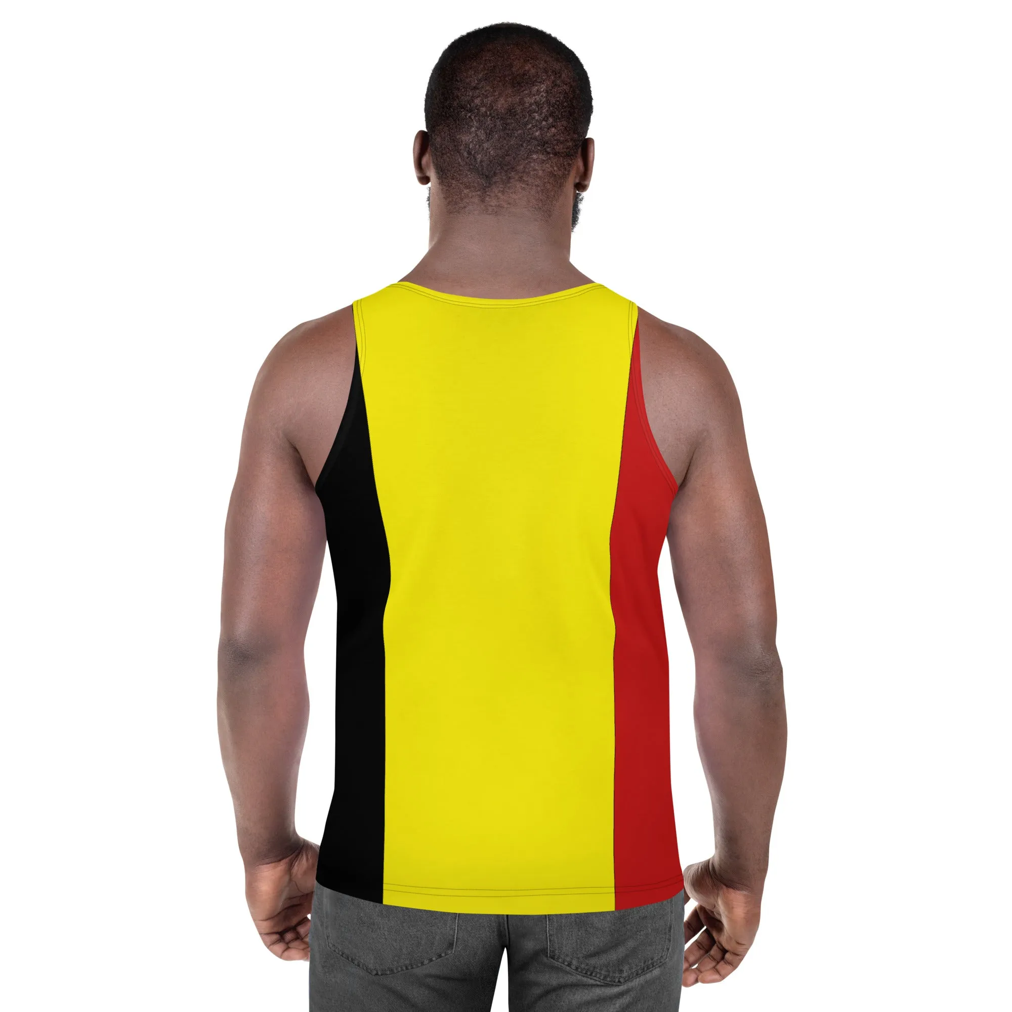 Belgium Tank Top / Belgium Flag Color