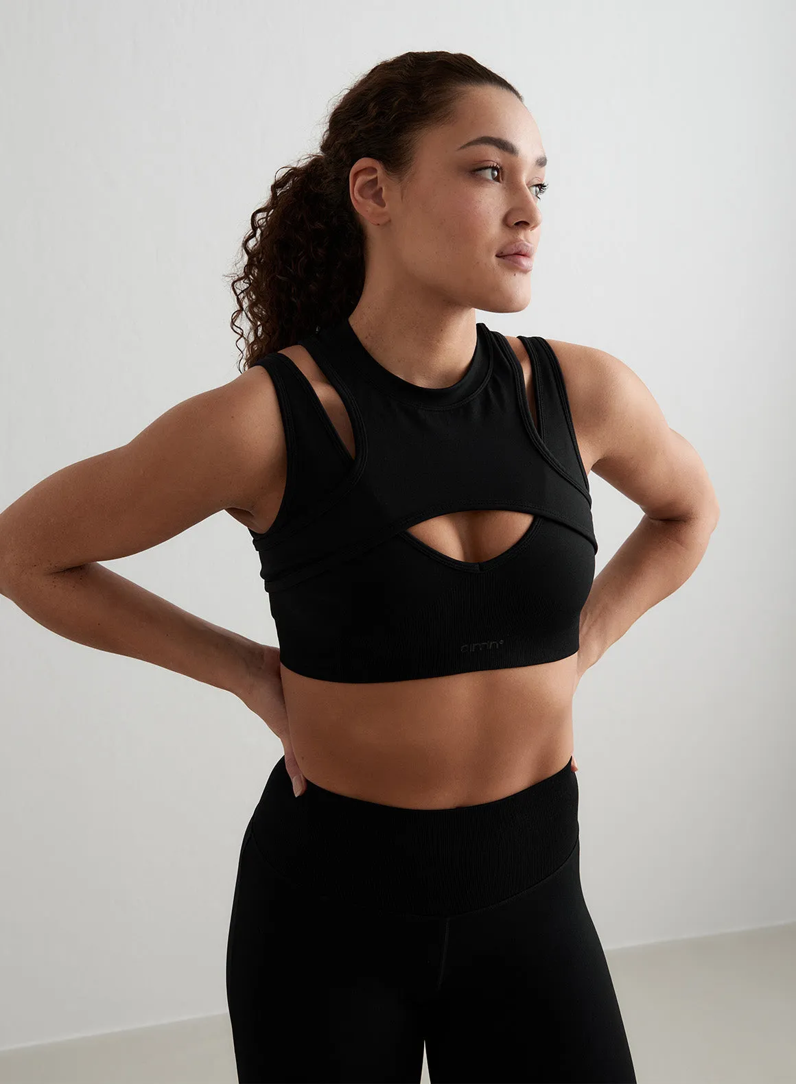 Black Shape Seamless Racerfront Add On