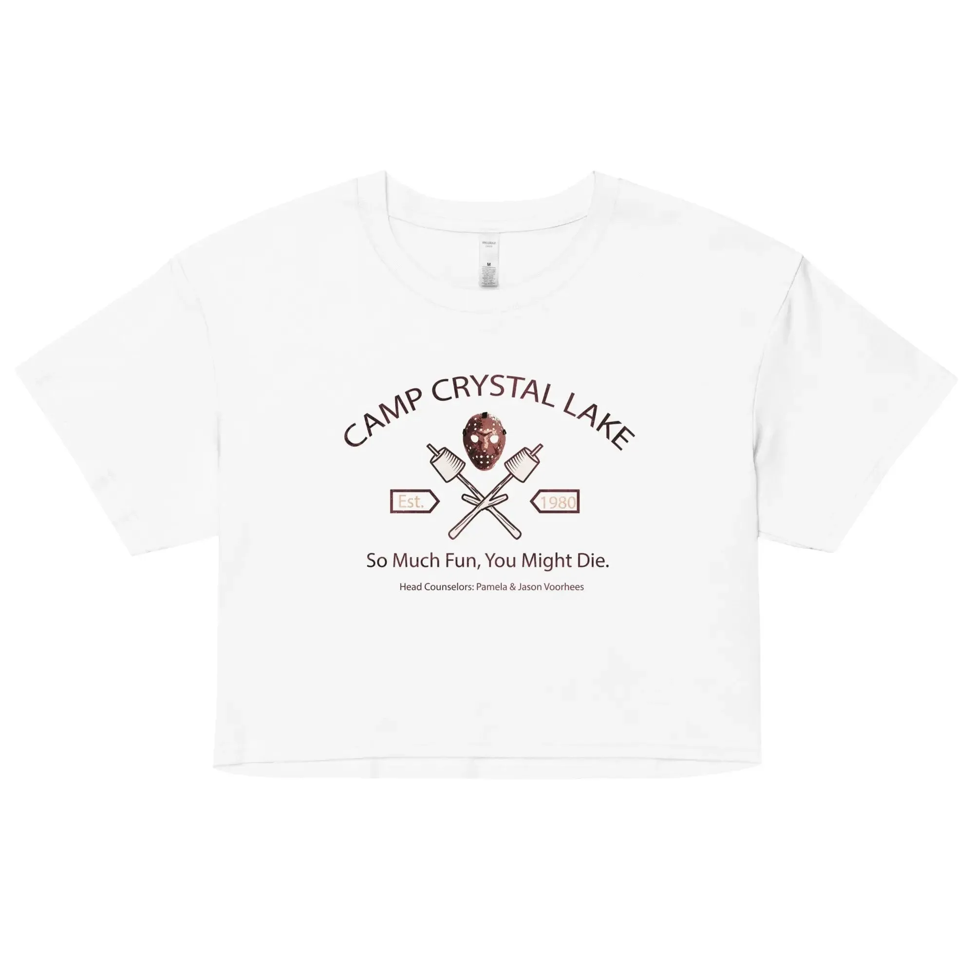 Camp Crystal Lake Women’s crop top