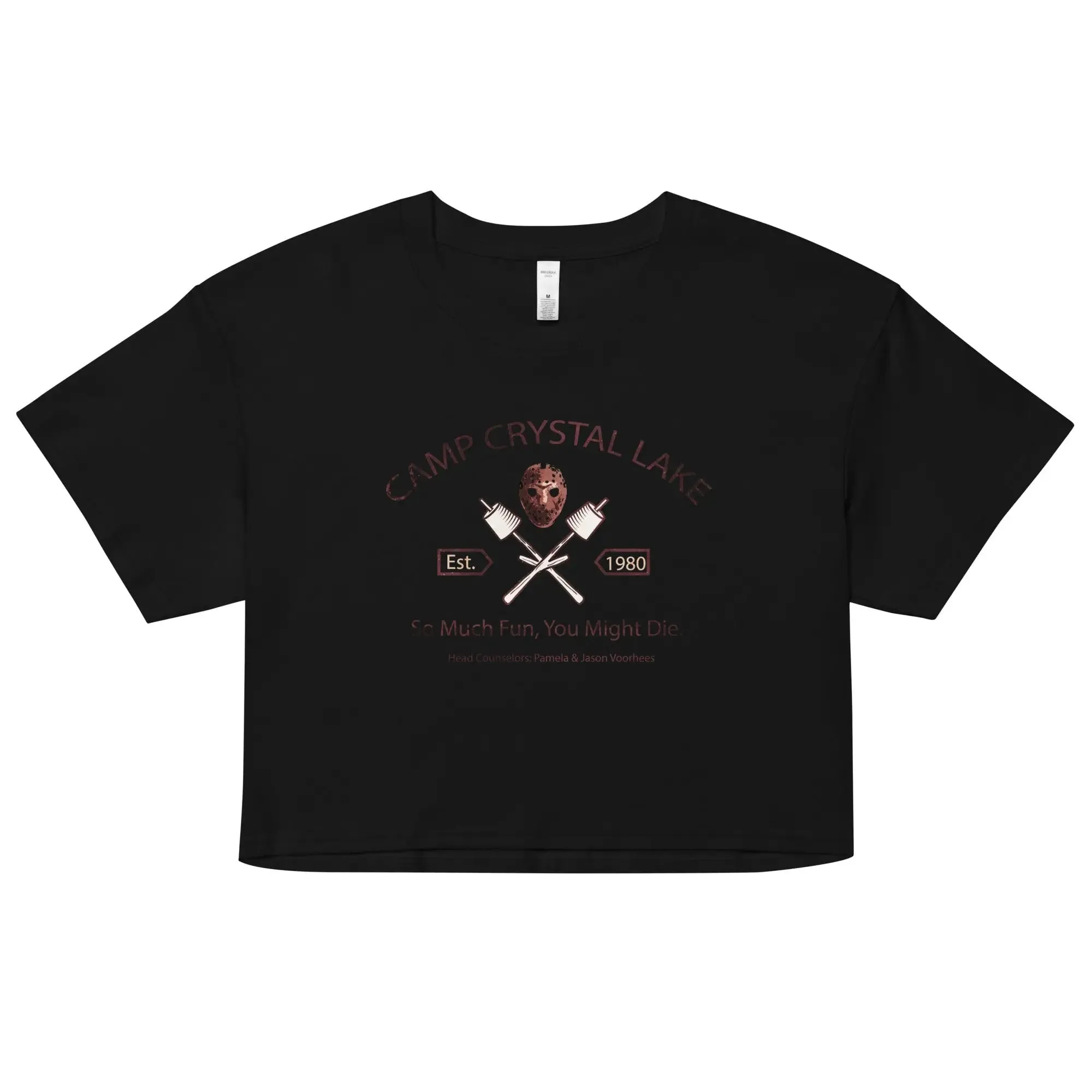 Camp Crystal Lake Women’s crop top