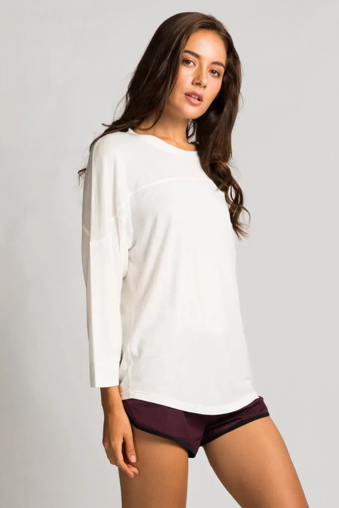 Crop Sleeve Layer Top