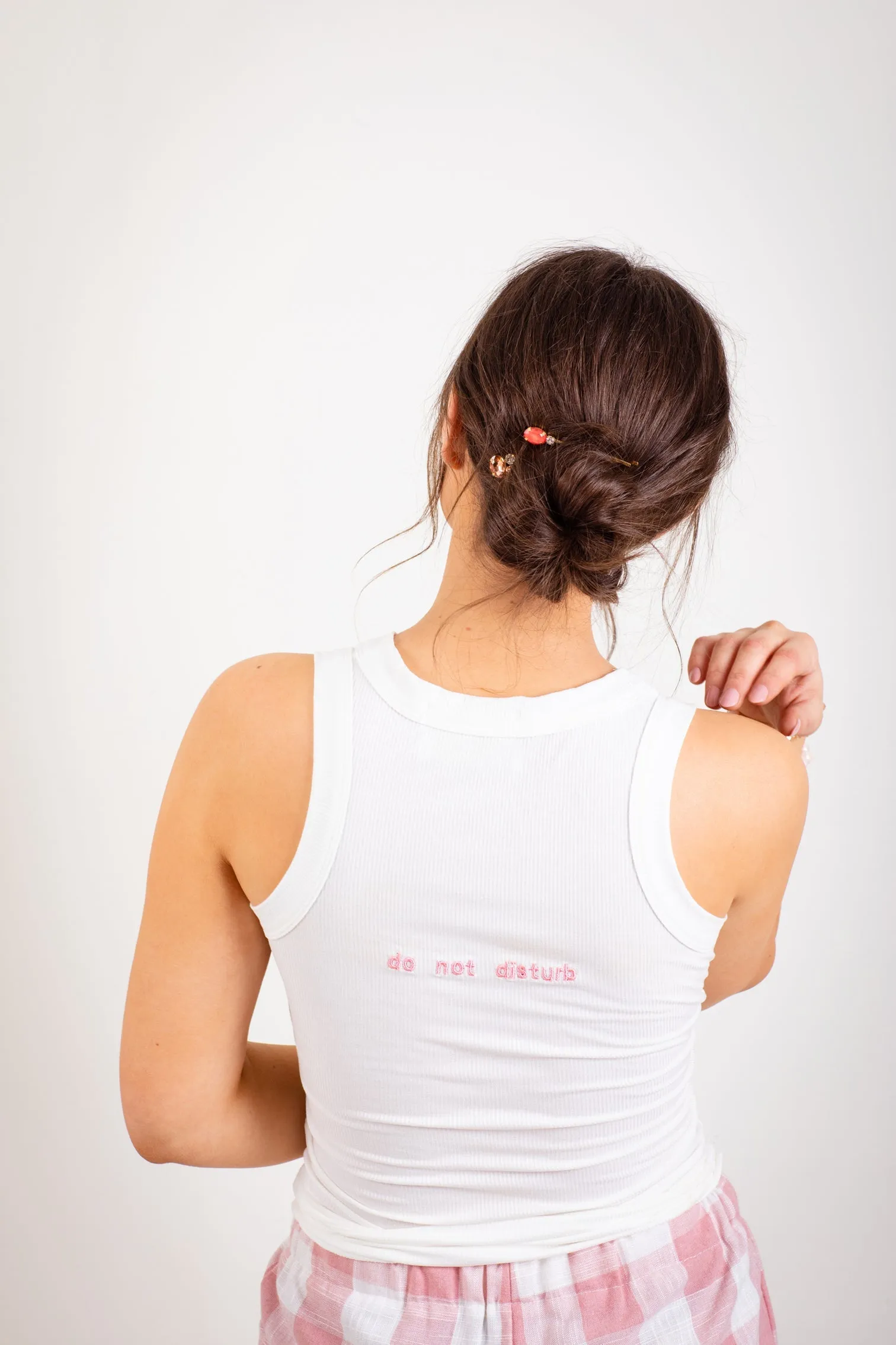 Do Not Disturb Racerback Tank