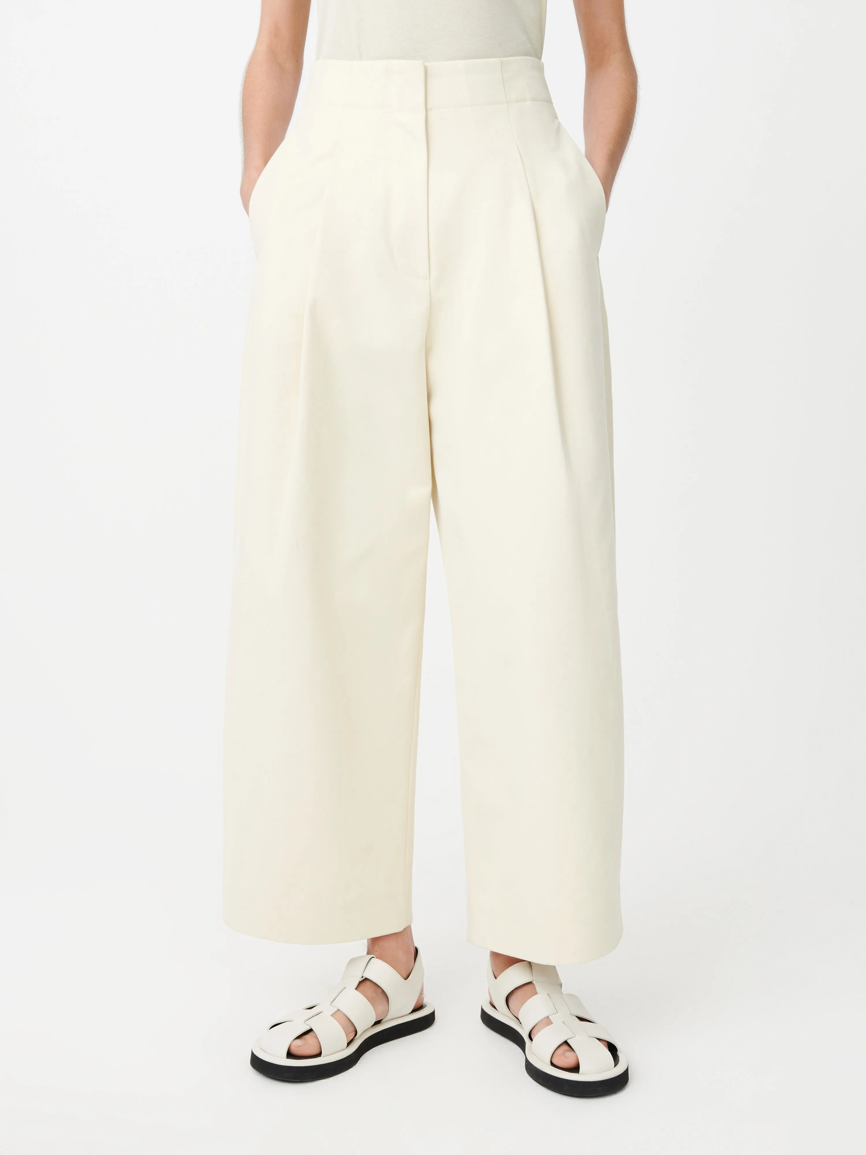 Dordoni Volume Pant In Cream