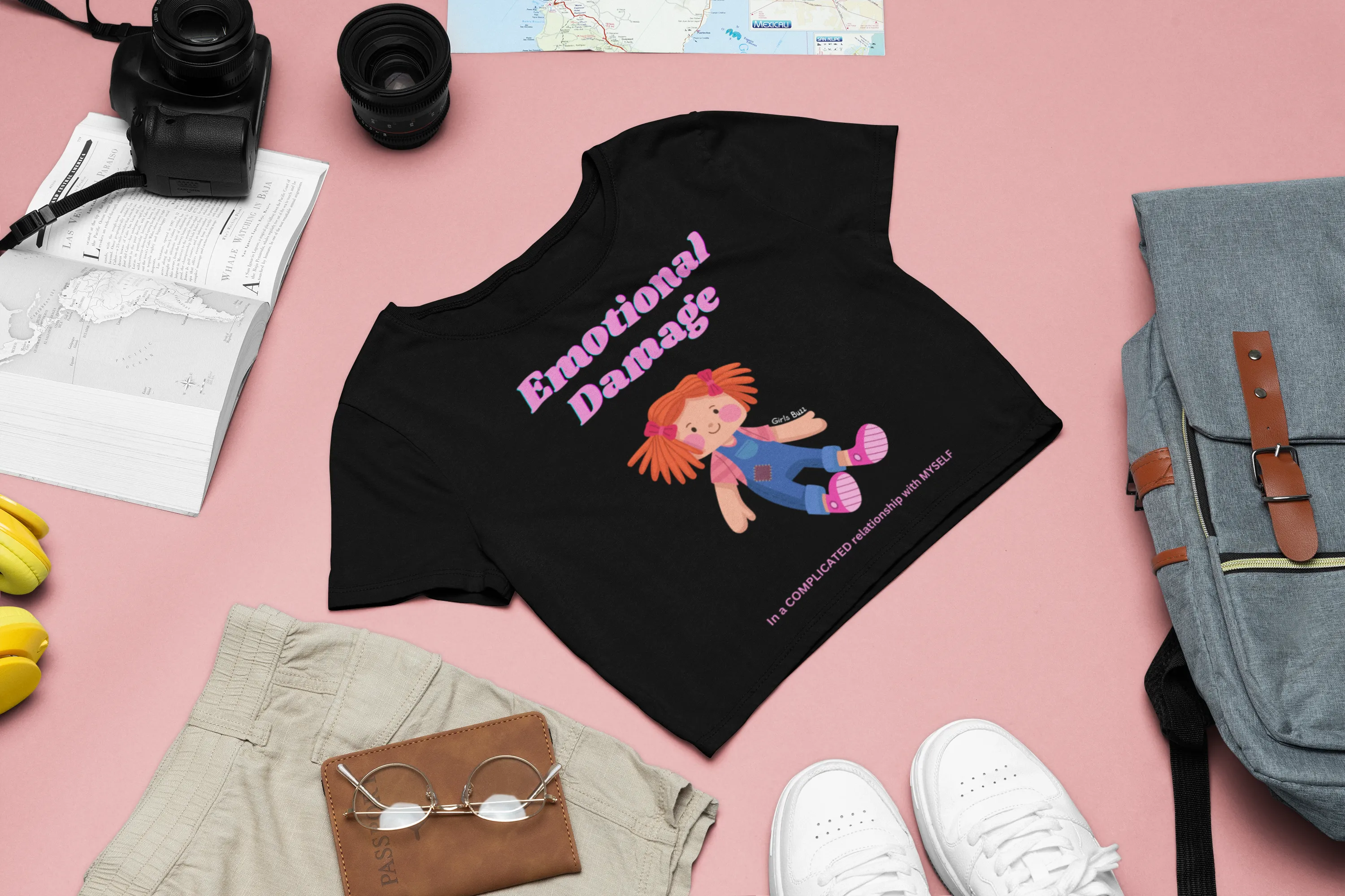 Emotional Damage Crop Top