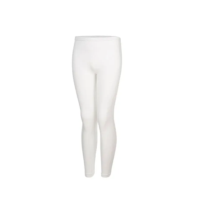 Eric Boys Sansha  Footless Dance Tights/Pants with Elastic Waistband  Available in White or Black