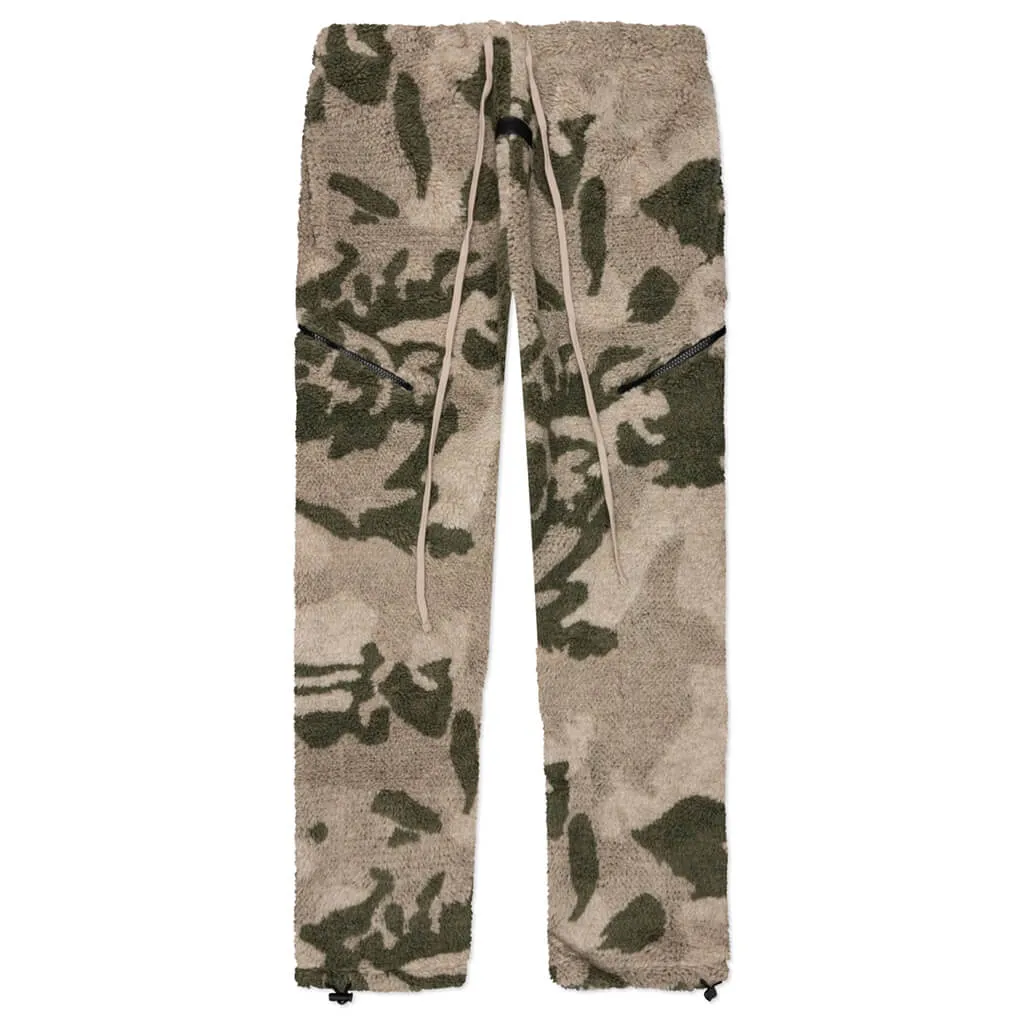 Essentials Relaxed Polar Fleece Pant - Camo