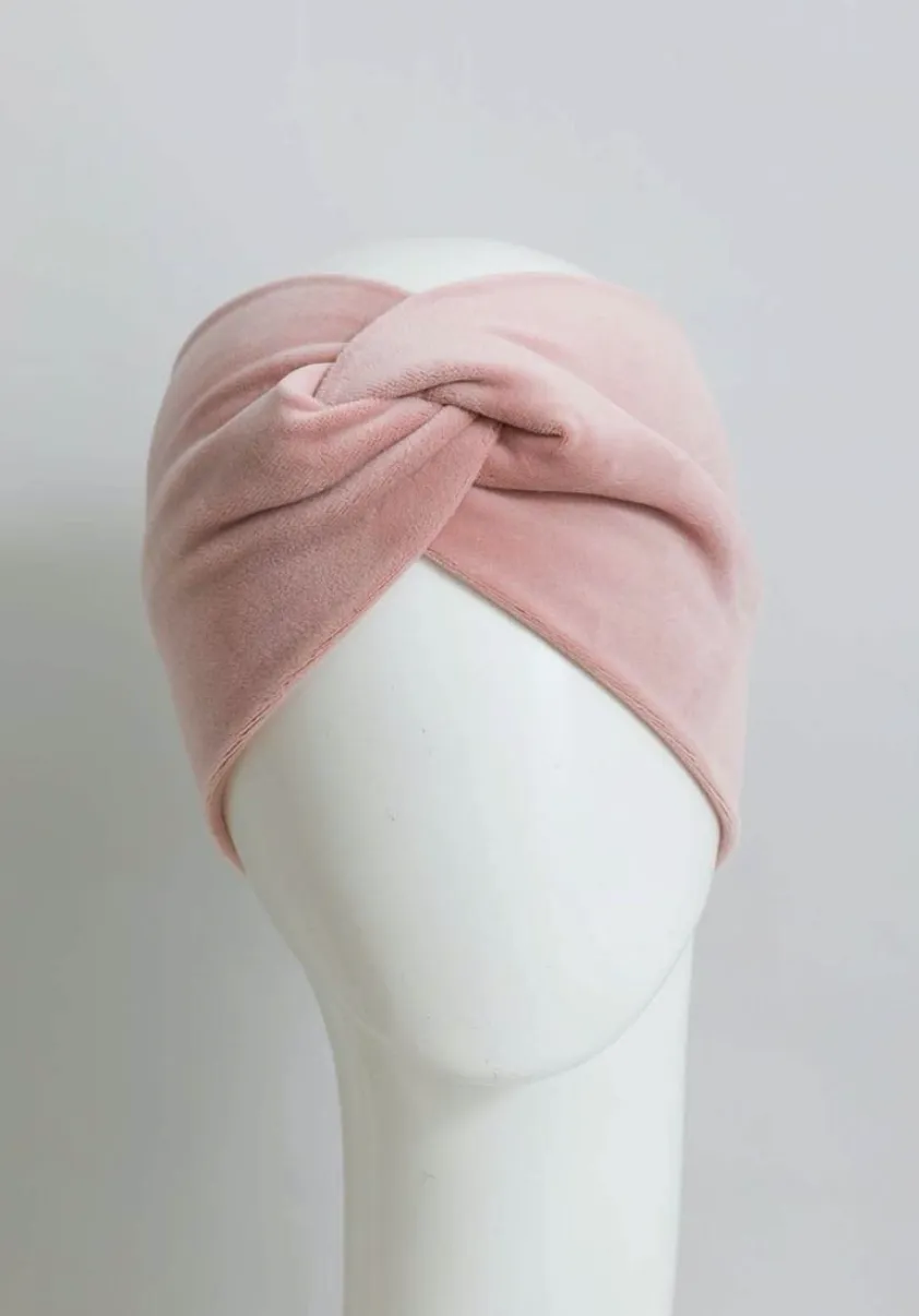 Everyday Velvet Headband - Blush