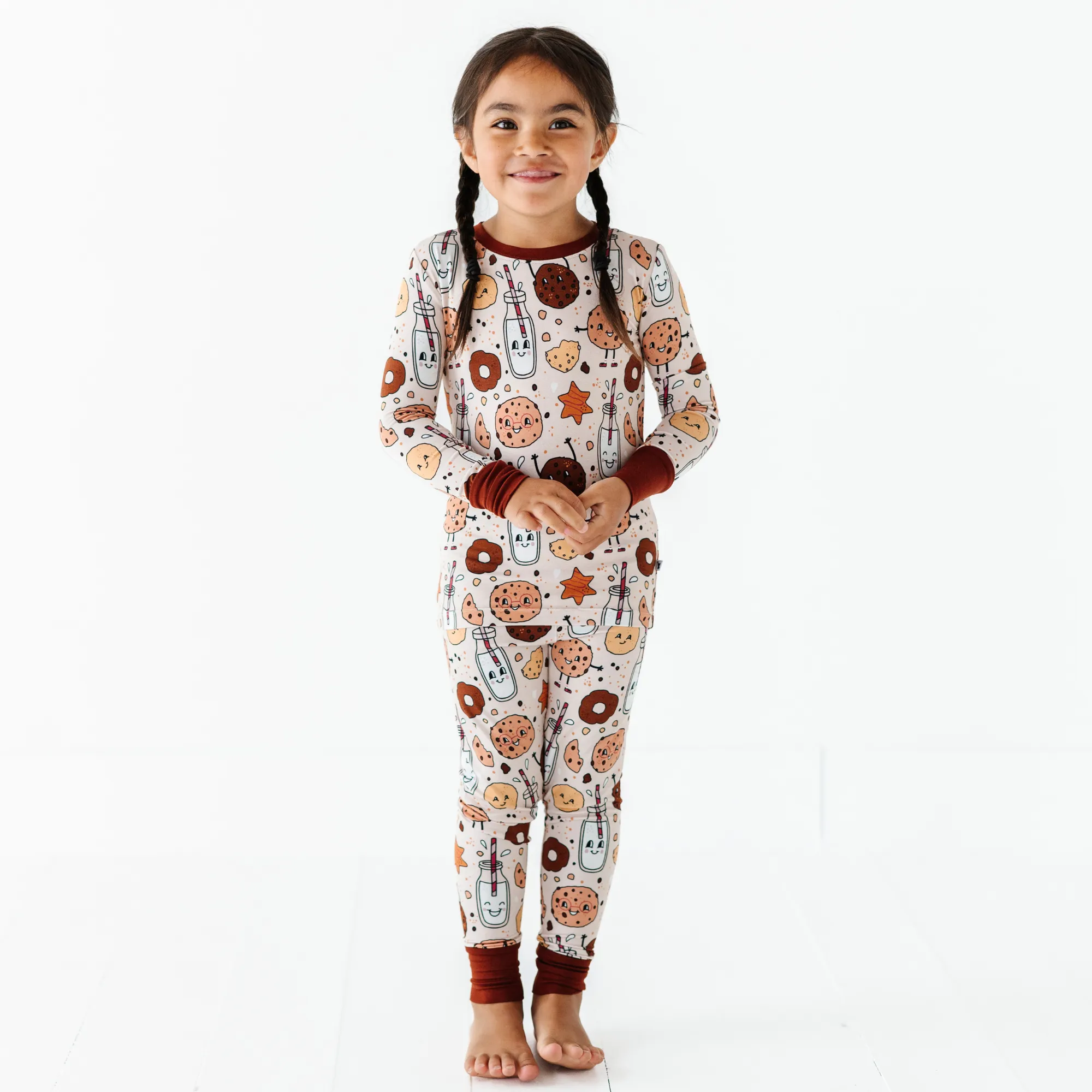 Everything I Dough, I Dough It For You Cookies Toddler/Big Kid Pajamas- Long Sleeve and Pants