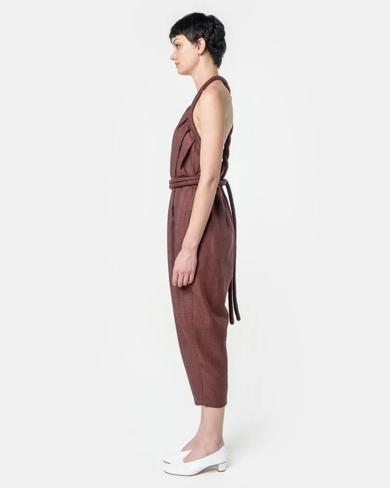 Infinite Rope Jumpsuit in Bark