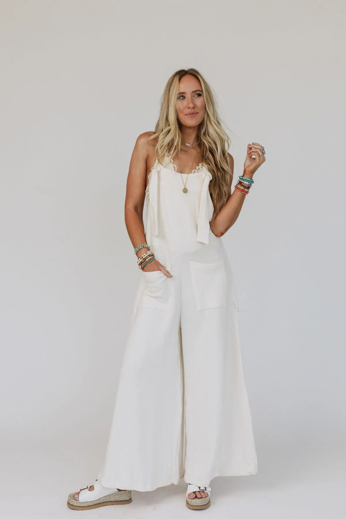 Jodi Jumpsuit - Cream