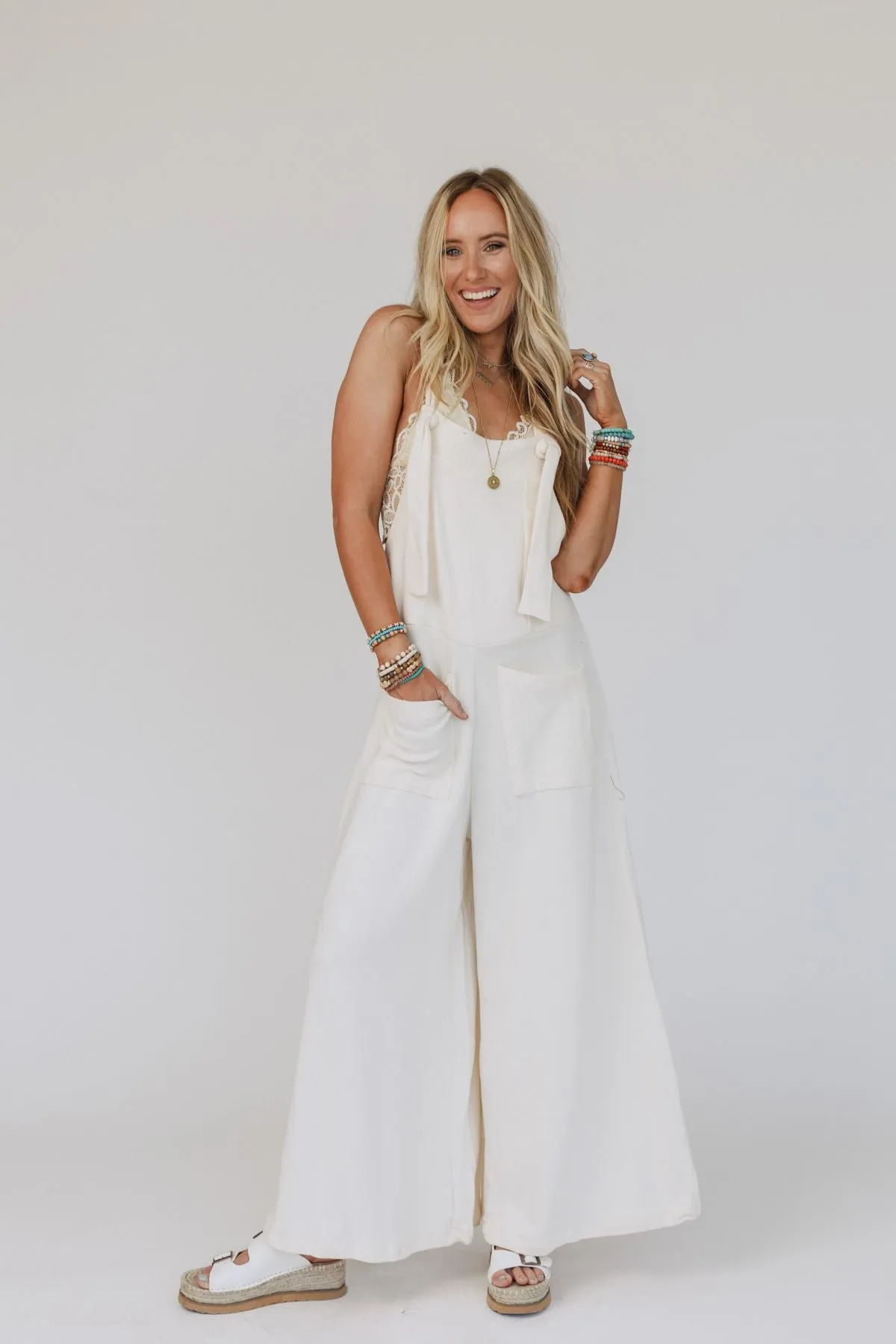 Jodi Jumpsuit - Cream