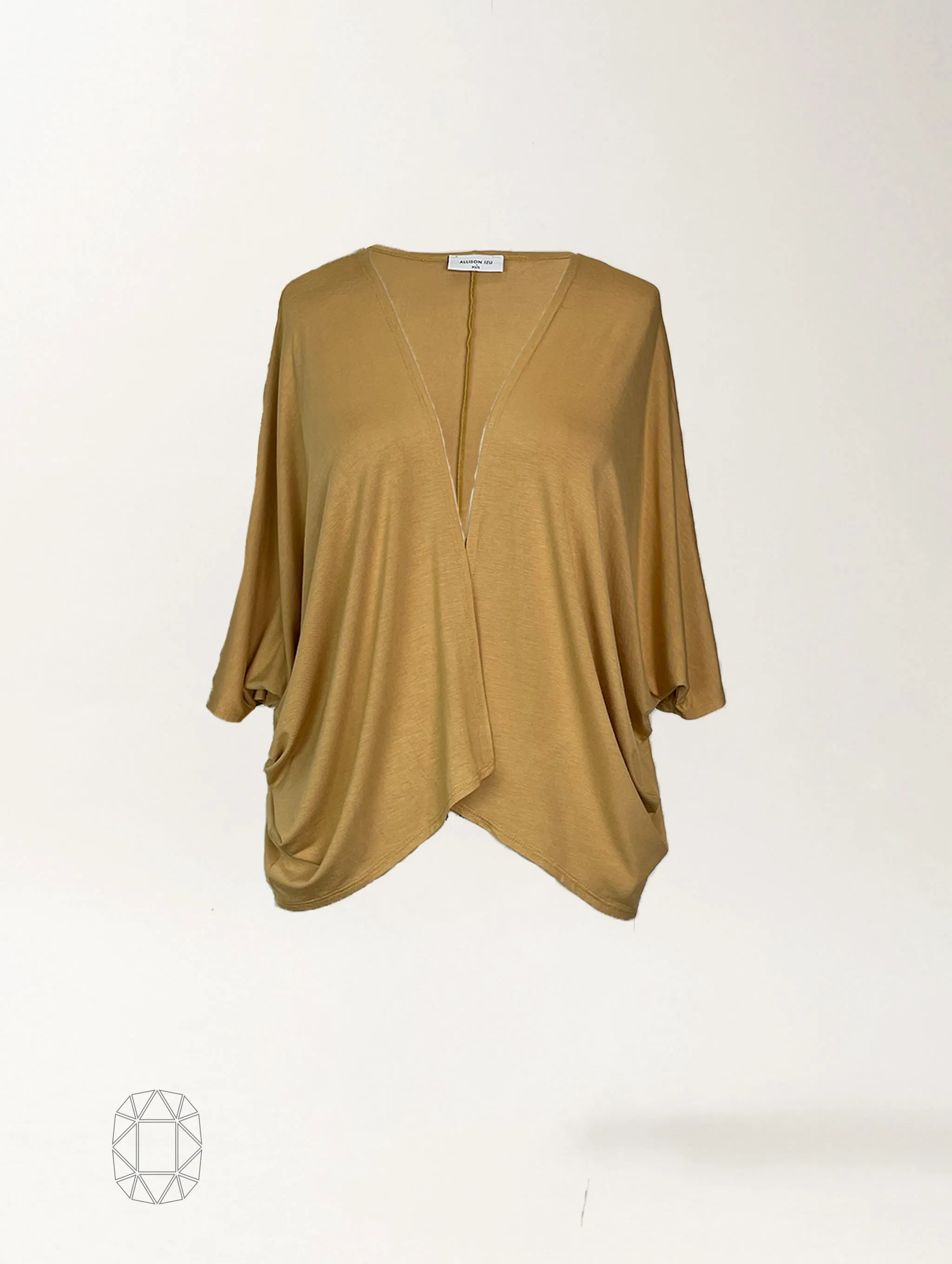 Joni Cover Up - Goldenrod Rayon Jersey