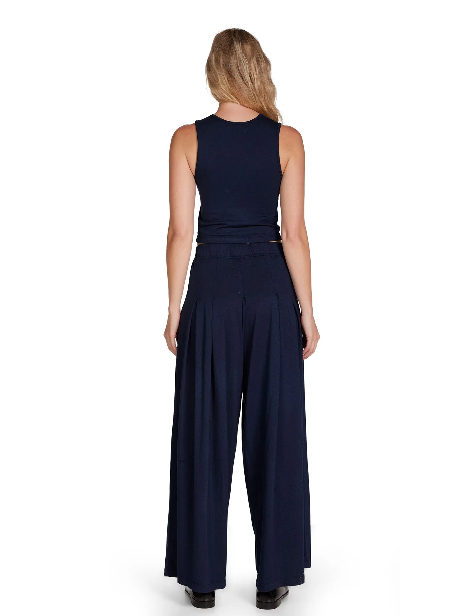 Julia Pleated Palazzo Pant