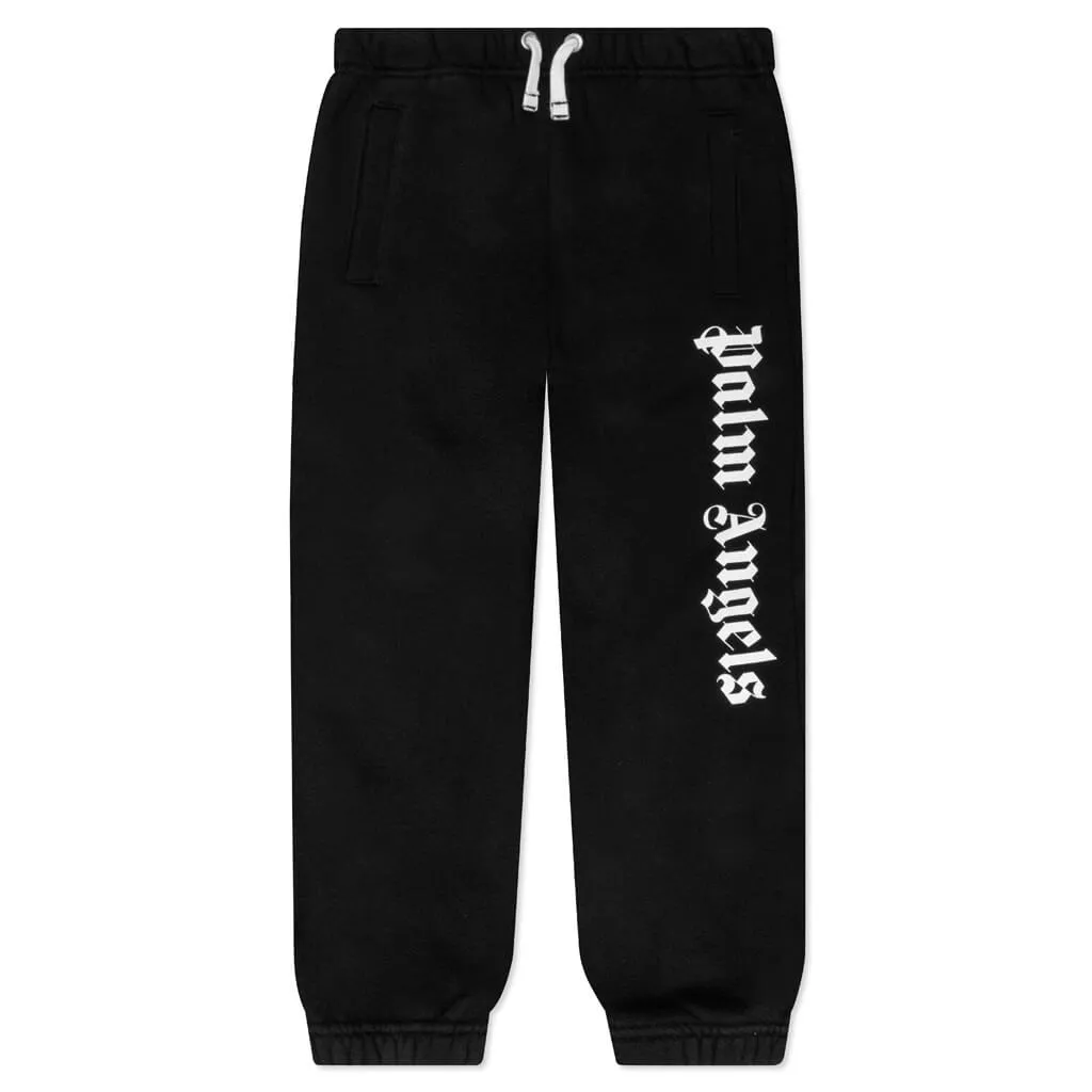 Kids Classic Overlogo Sweat Pant - Black/White