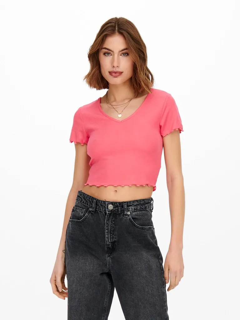 Kika Vneck Short Sleeve Top