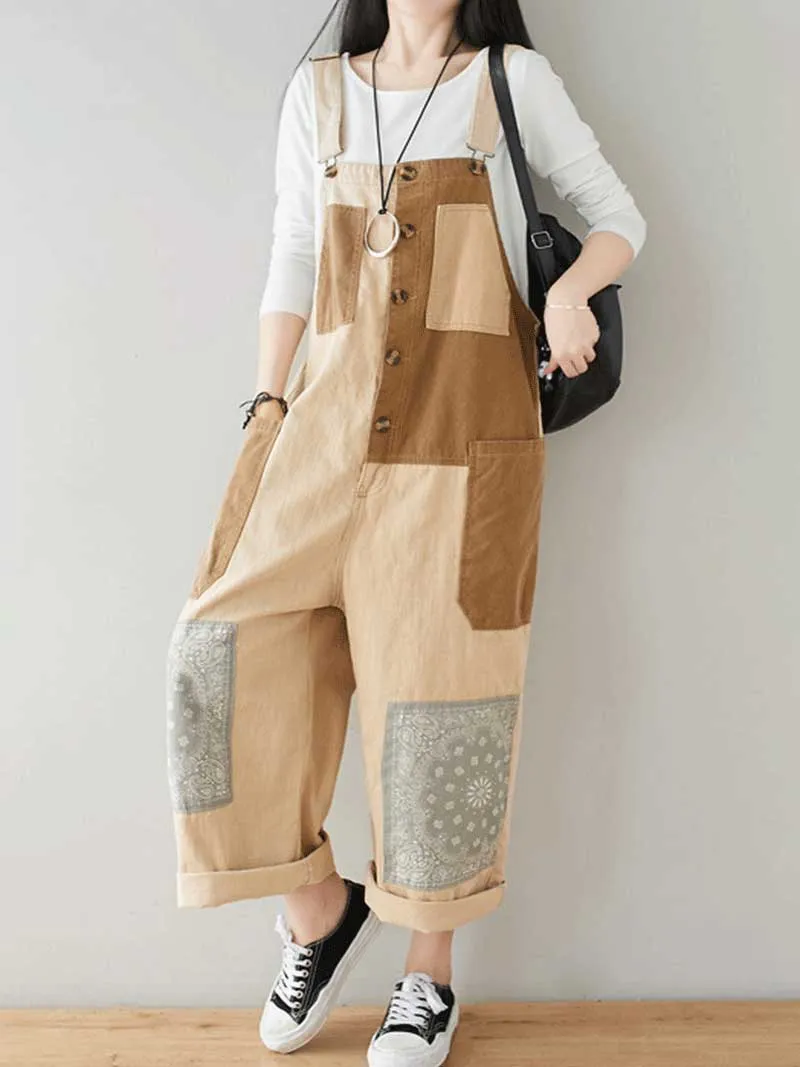 Loving Memory Denim Overall Dungarees