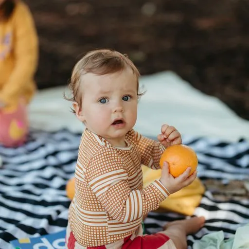 LS Bodysuit, Gold Grid