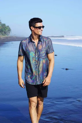 Mens Holographic Leisure Shirt