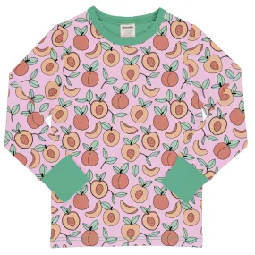 Meyadey Peach Garden Long Sleeved Top