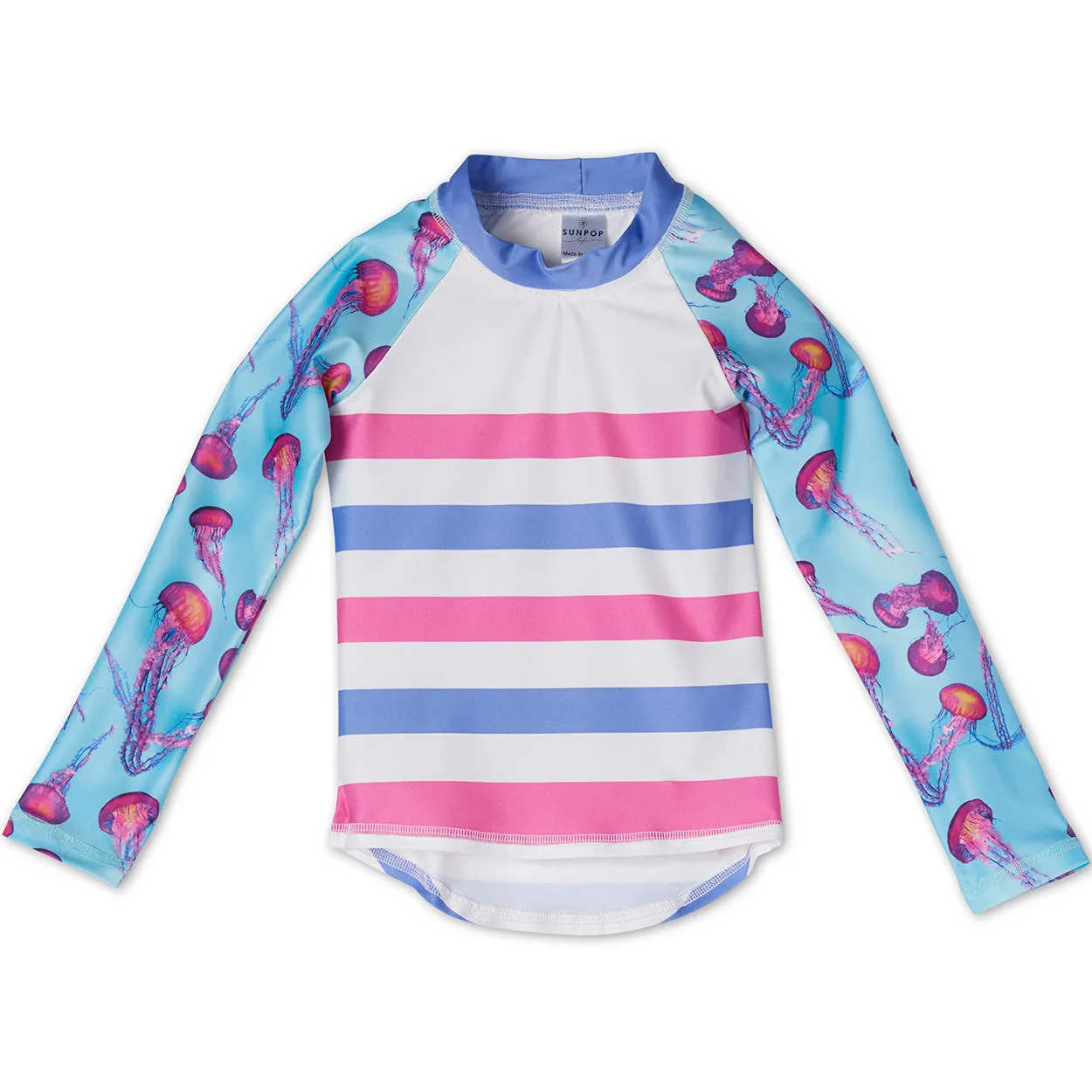 Pink Jellyfish 2pc Rash Guard Set UPF 50  for Girls