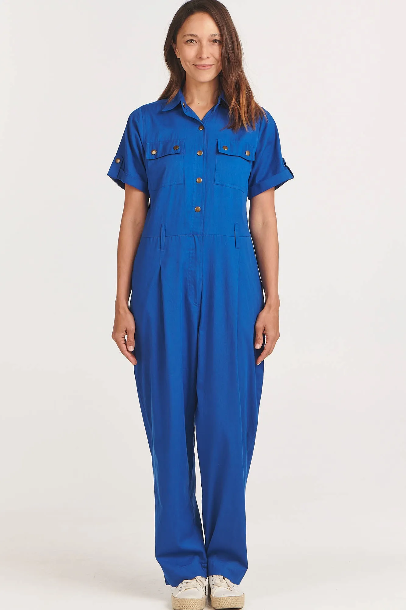 Reid Boilersuit Lapis Blue