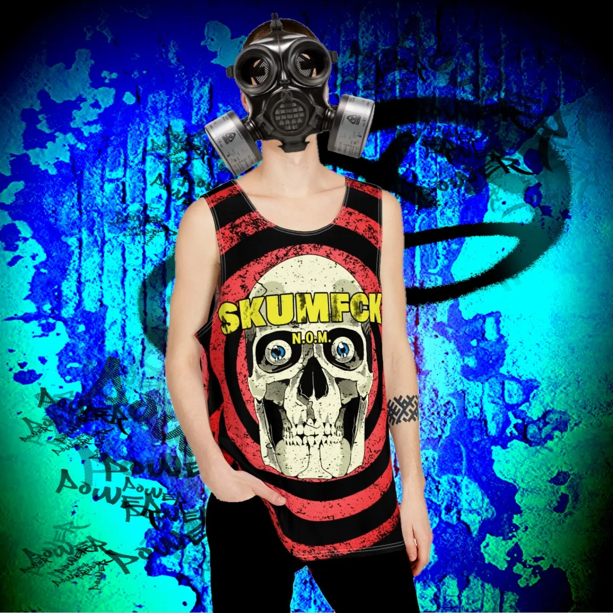 SKUMFCK Men's All Over Print Tank