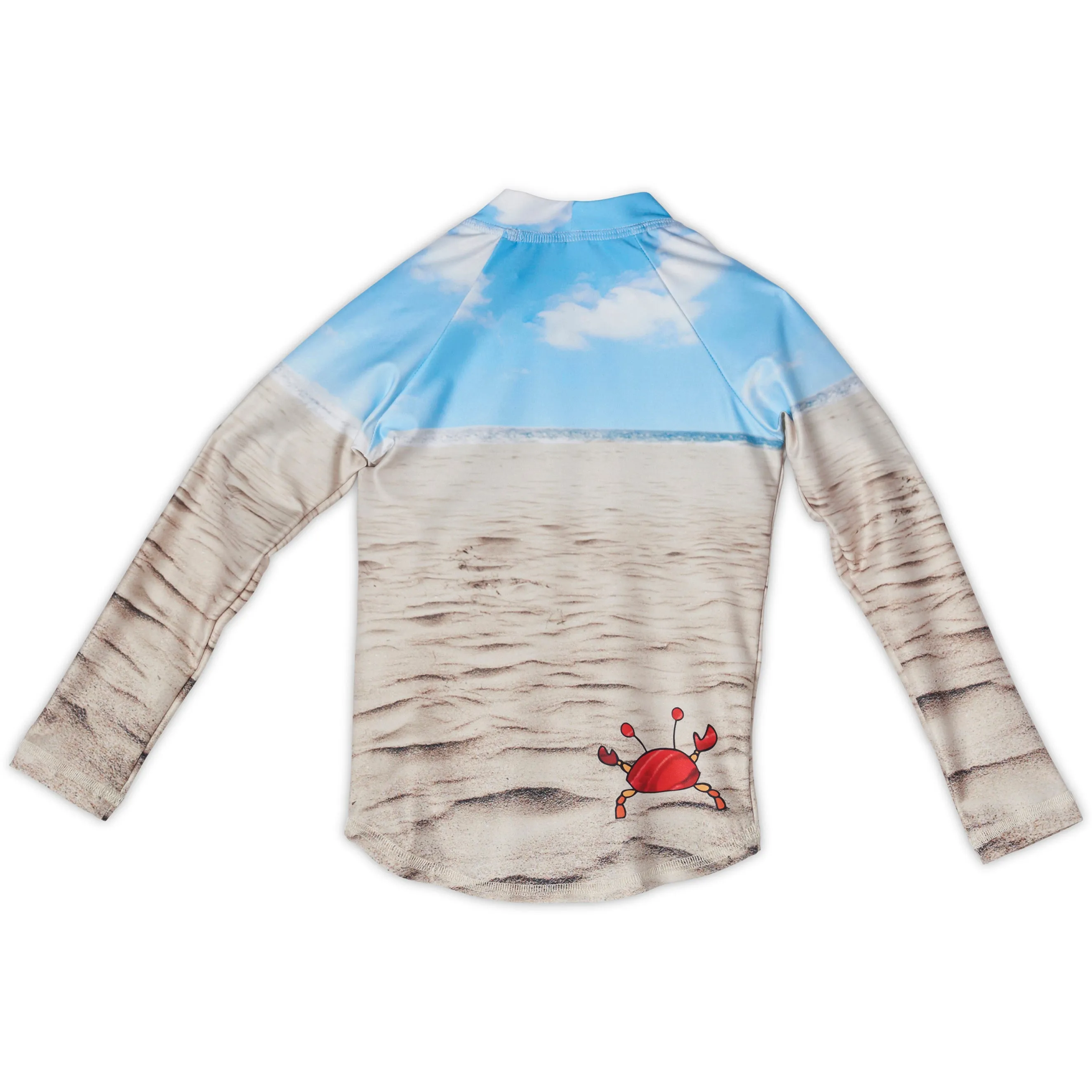 Sunny Crab 2pc Rash Guard Set UPF 50  for Girls