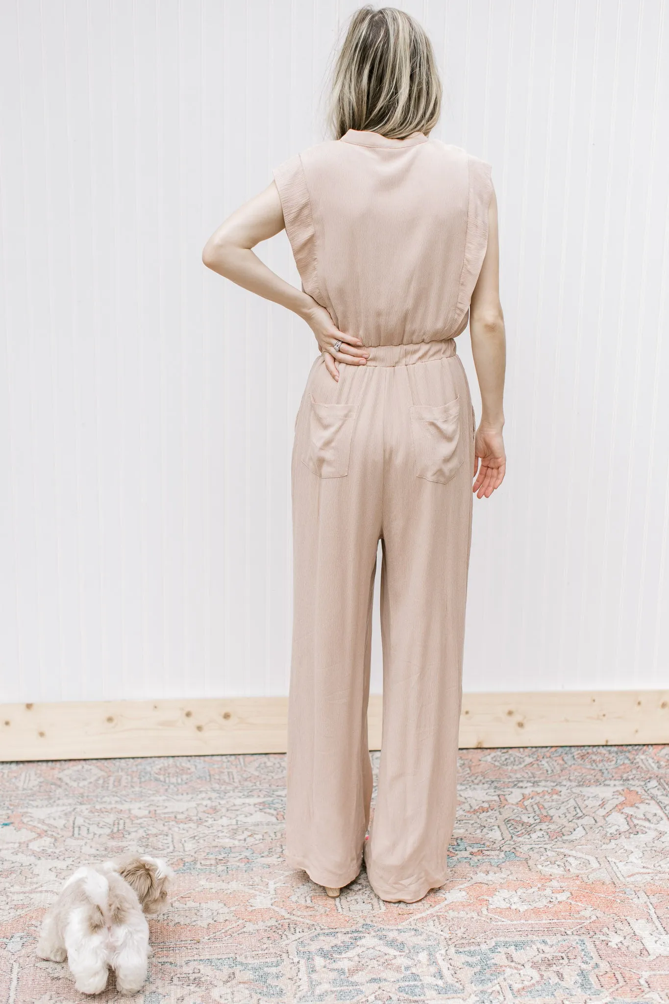 The Beige Jumpsuit