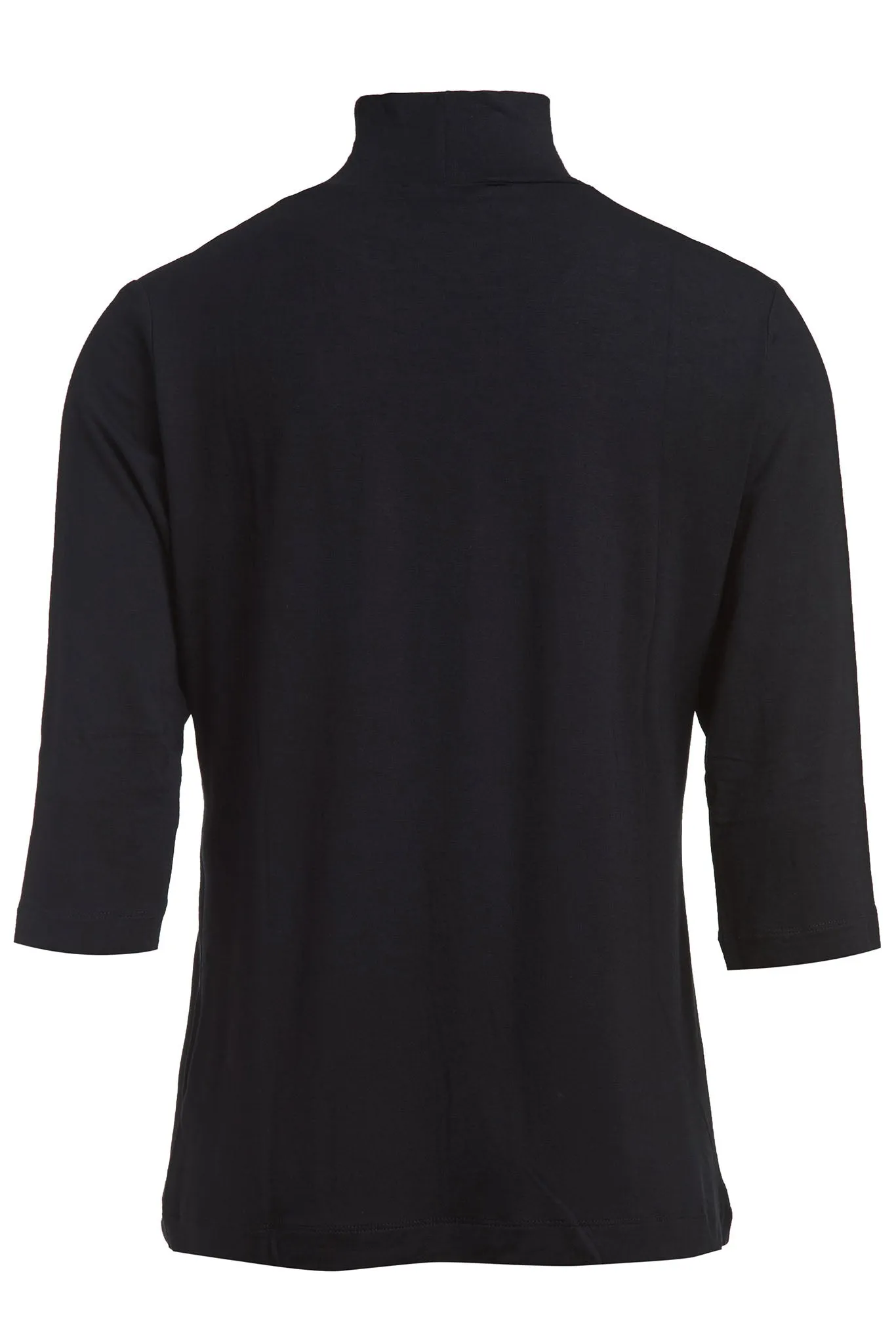 The Ludlow Perfect Mock Neck Tee