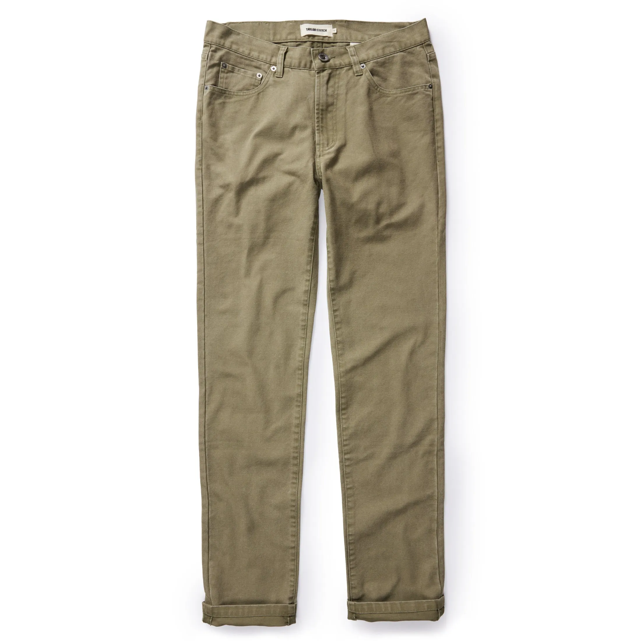 The Slim All Day Pant in Arid Eucalyptus Canvas