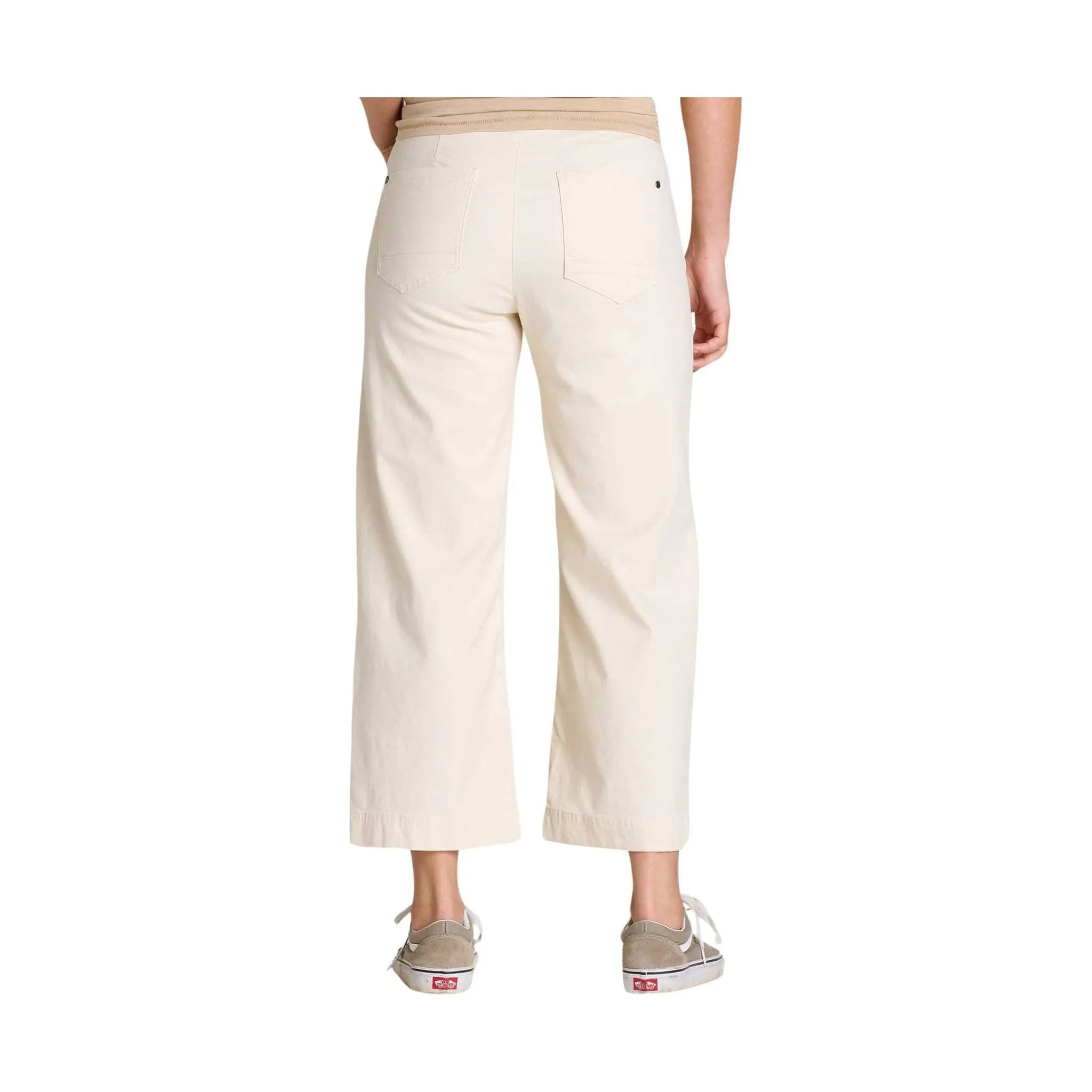 Toad & Co Women's Earthworks Wide Leg Pant - Salt