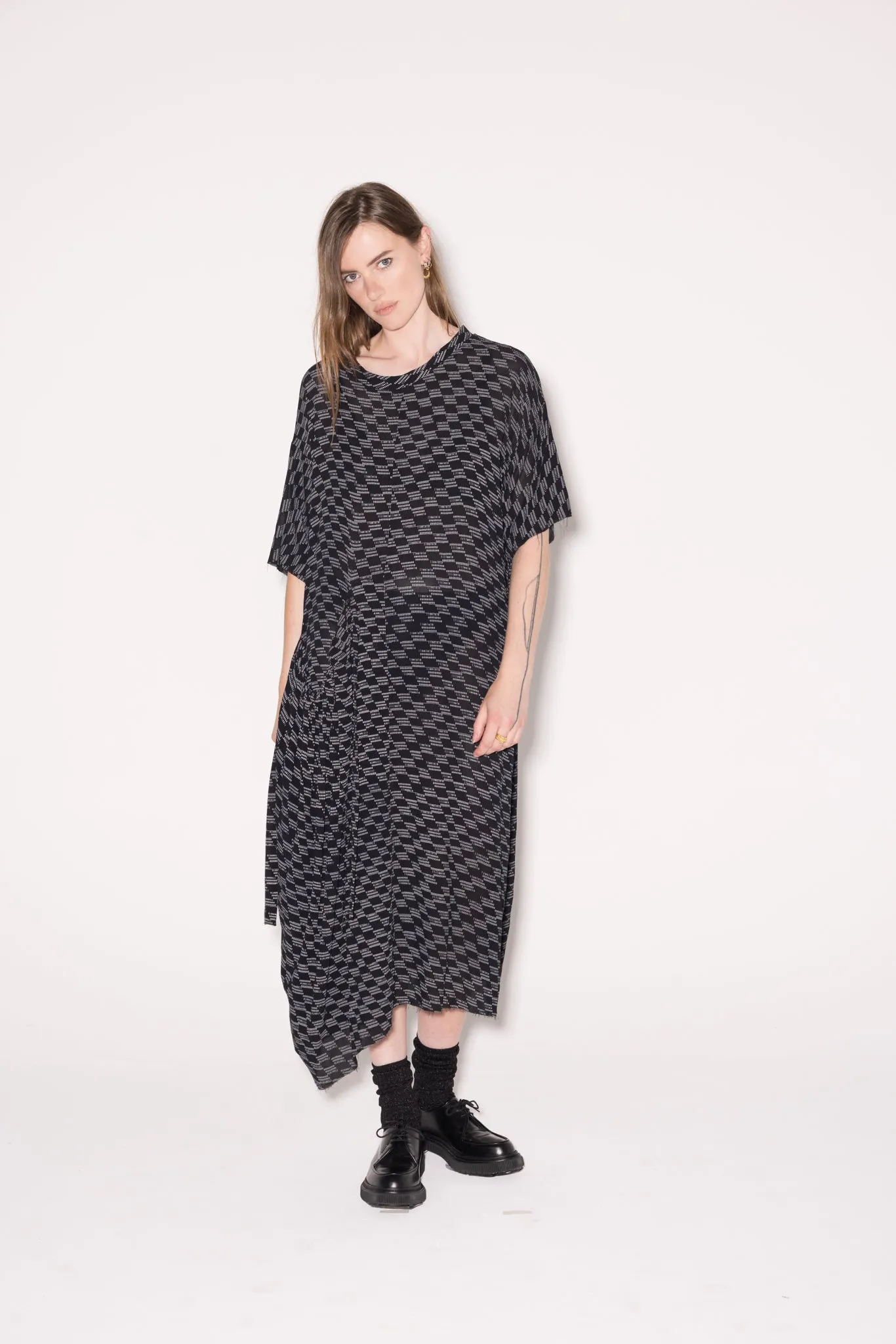 Yang Dress | Black Grey Code